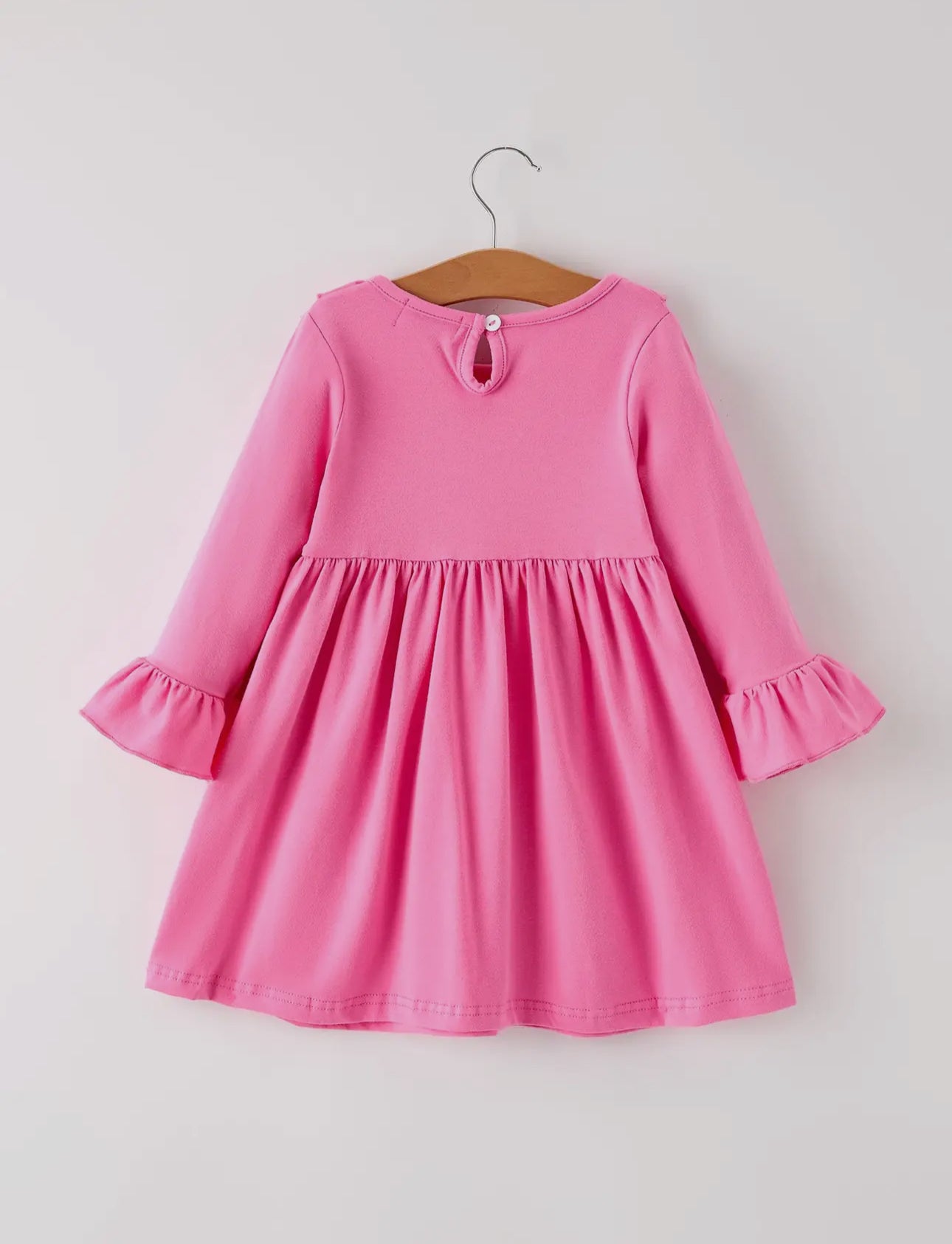 Thanksgiving “Gobble” Smocked Embroidered Dress