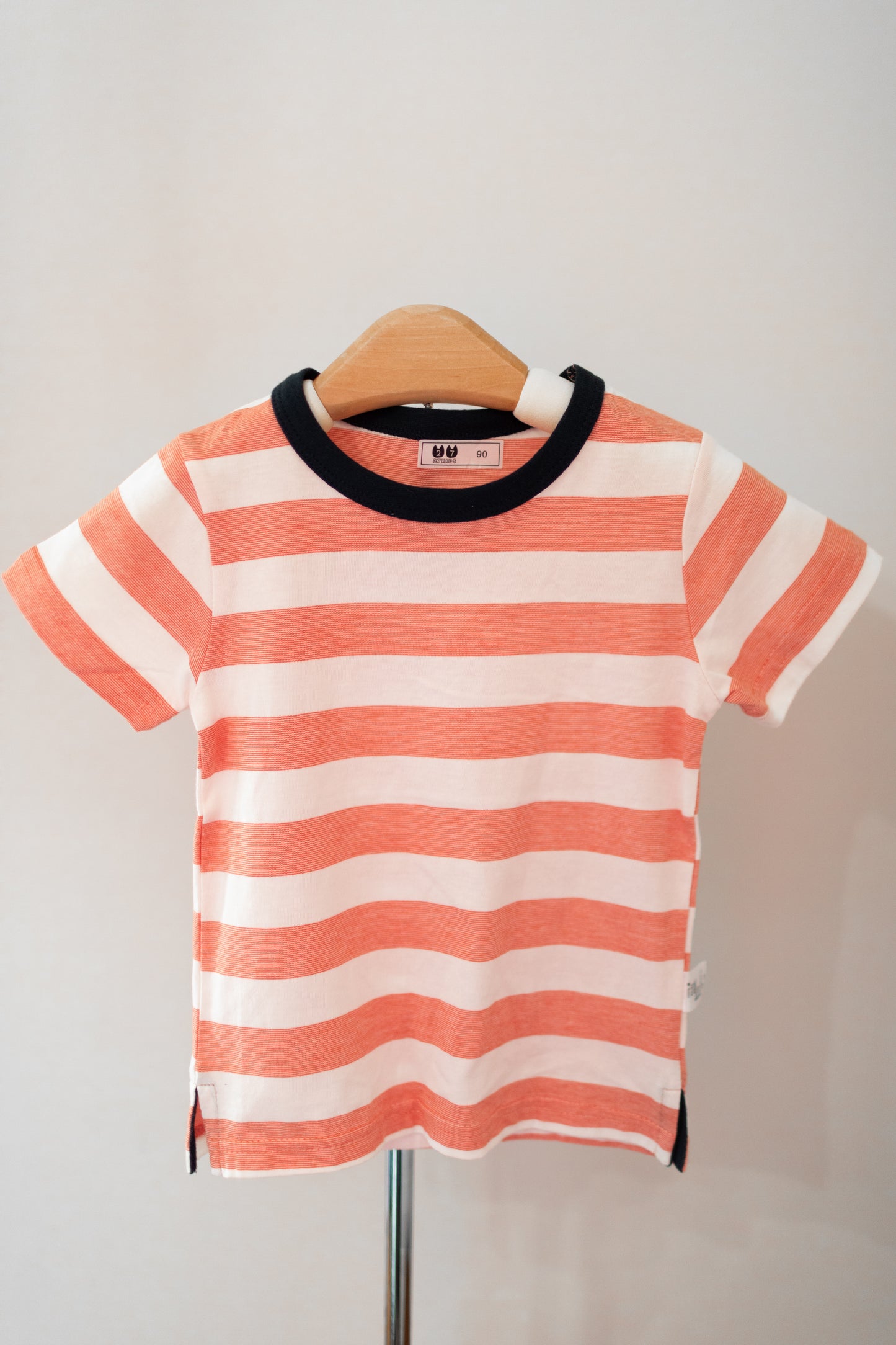 Orange Stripe Shirt