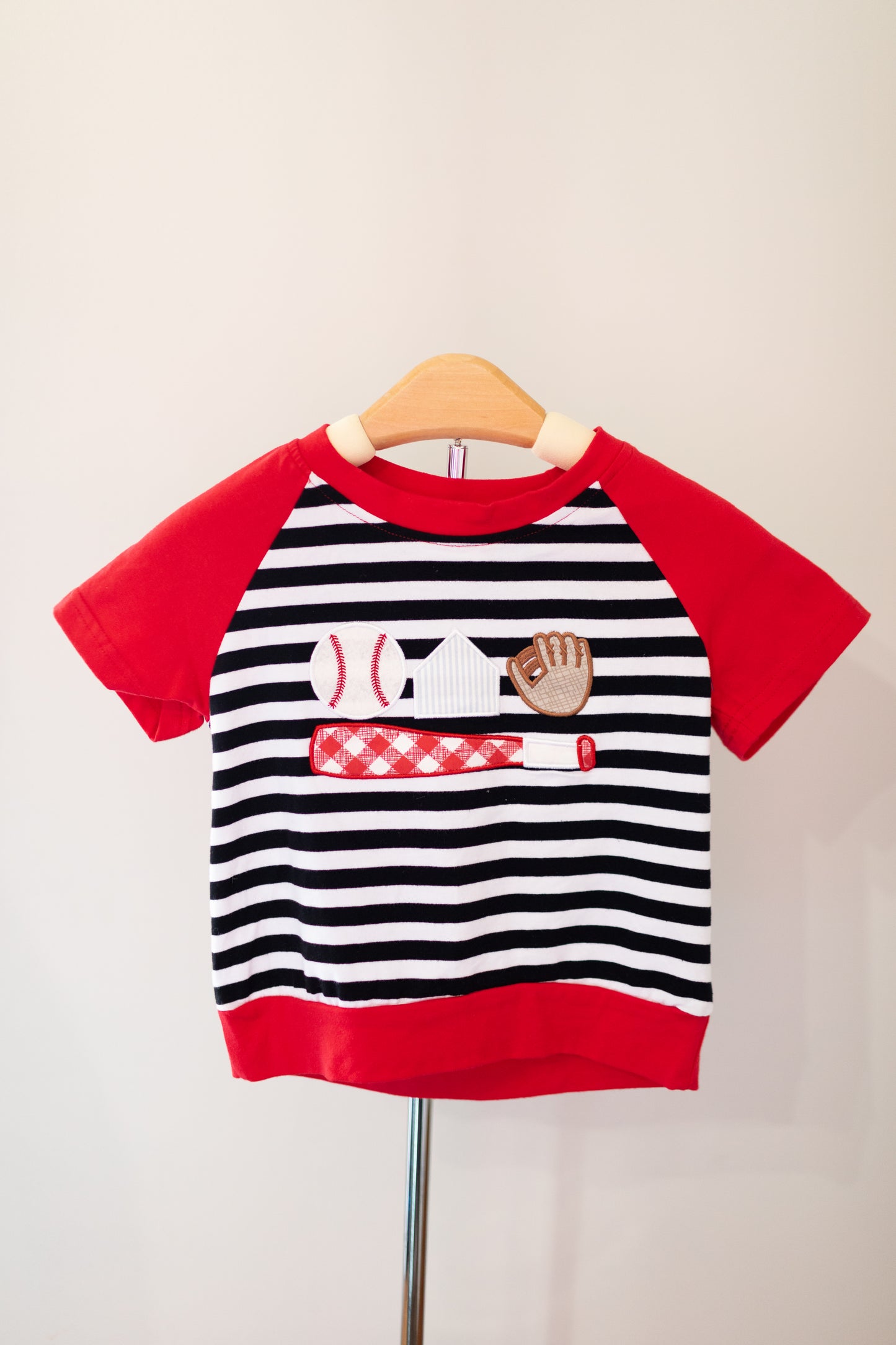 Striped Baseball Raglan