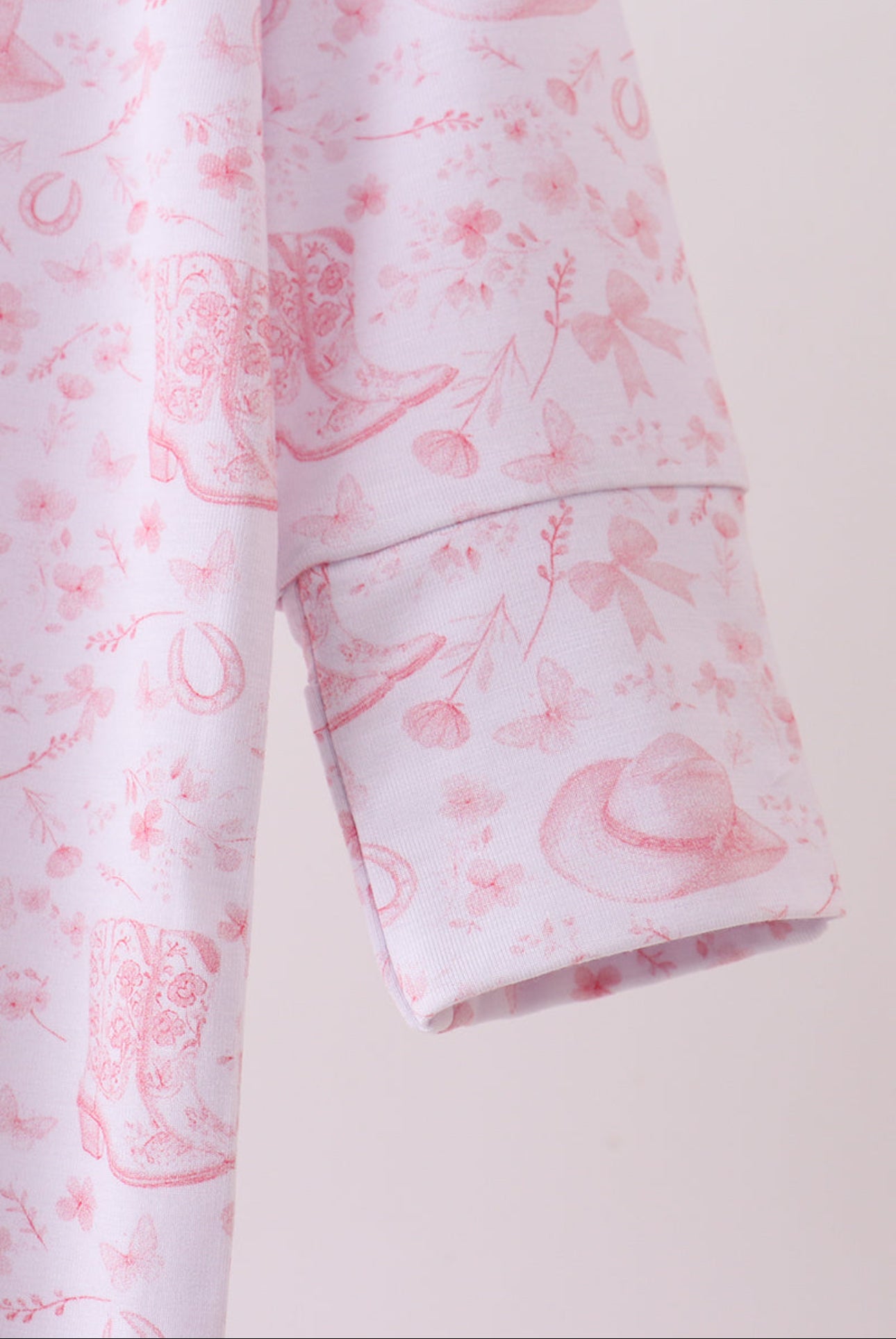 Pink Bamboo Boots Sleeper