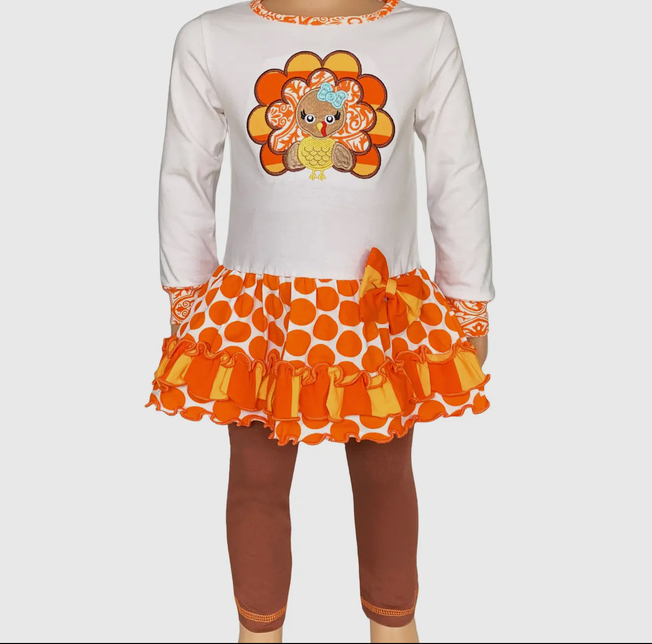 Girls Thanksgiving Turkey Set