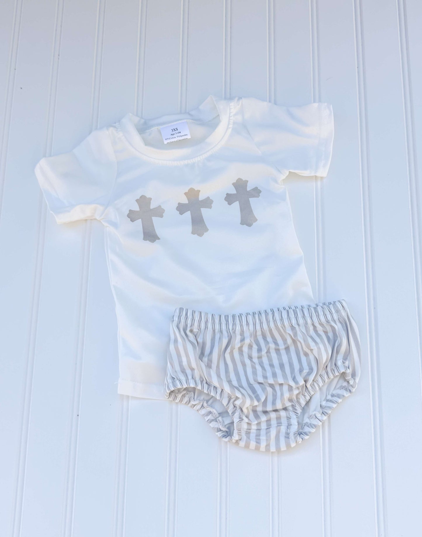 Striped Cross Bummies