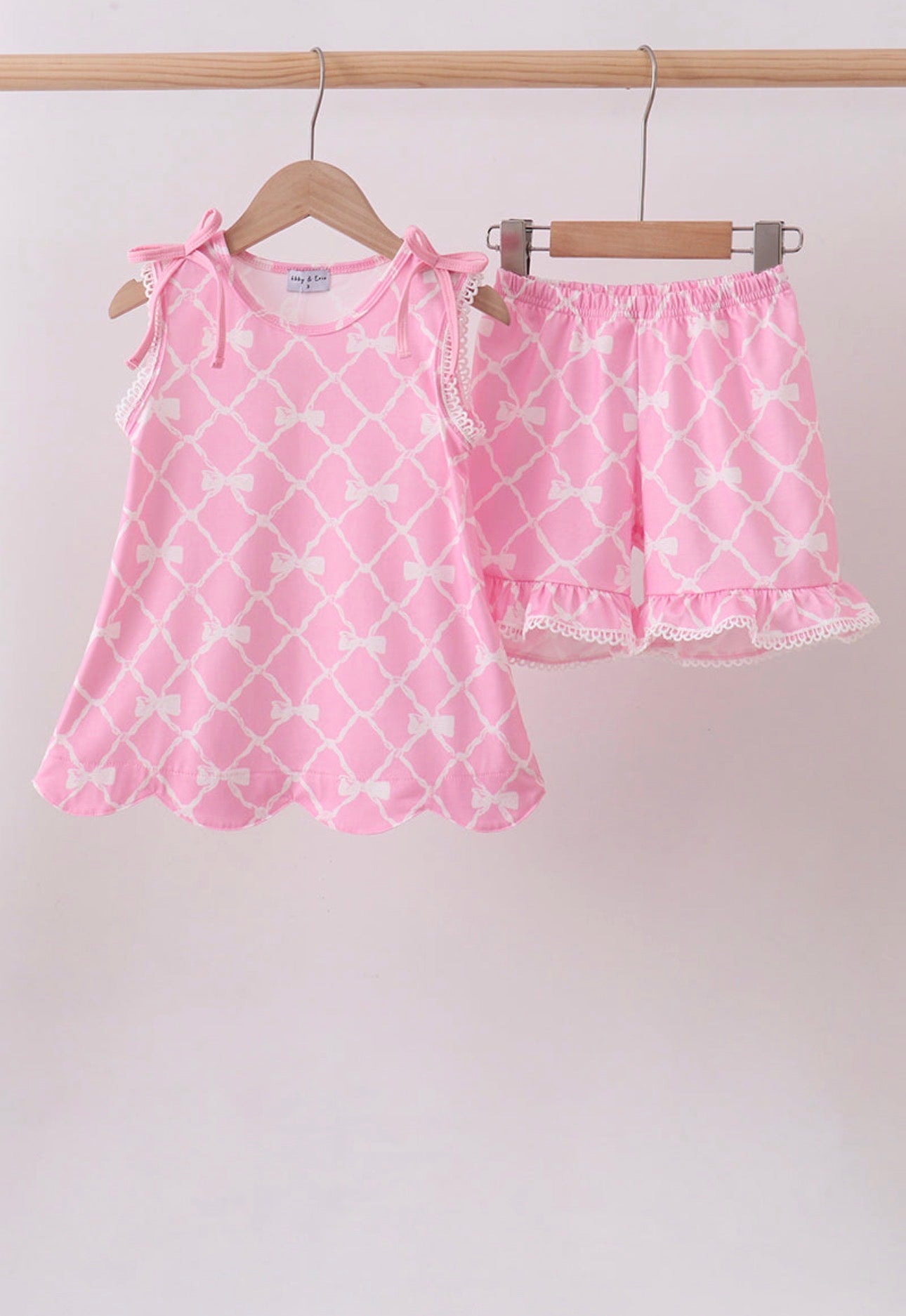 Pink Bow Set