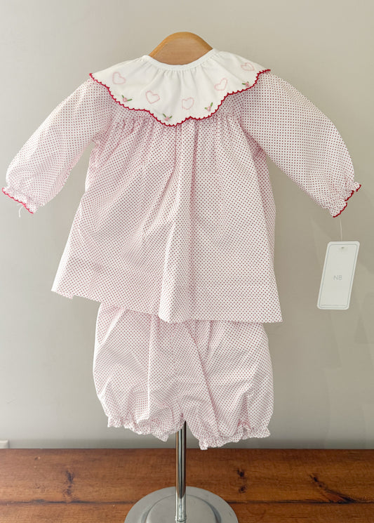 Petite Ami Sweetheart Bloomer Set