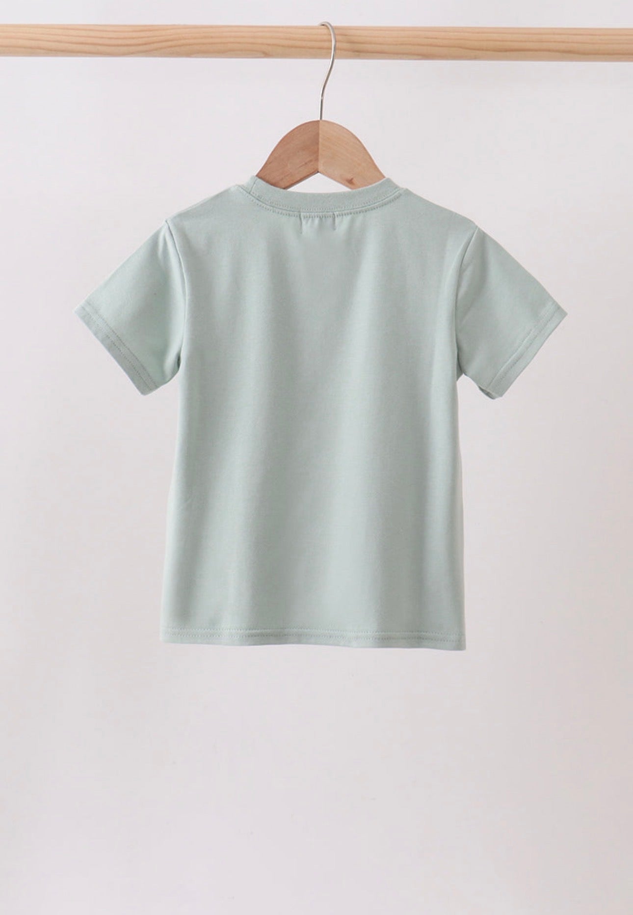 Green Vehicle Embroidered Top