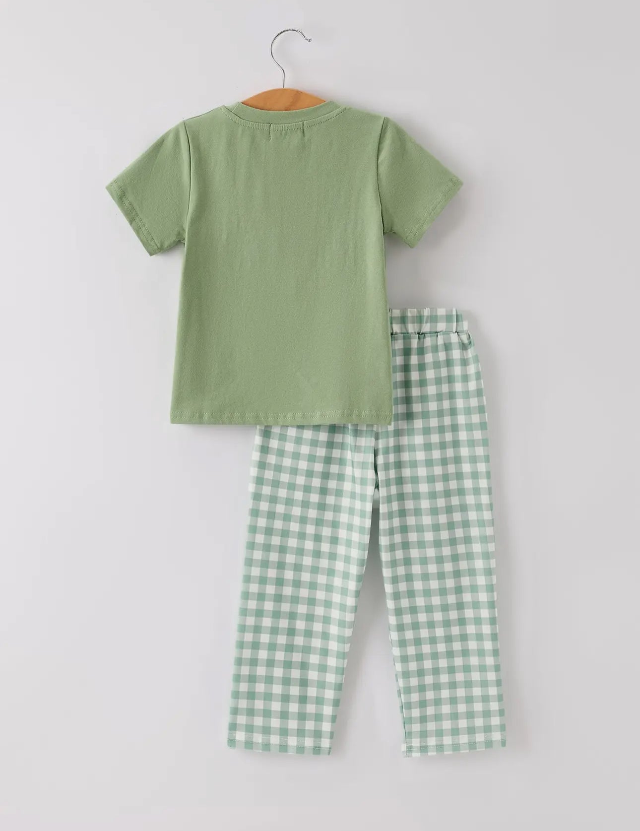 Thanksgiving Turkey Smocked Embroidered Boys Pants Set