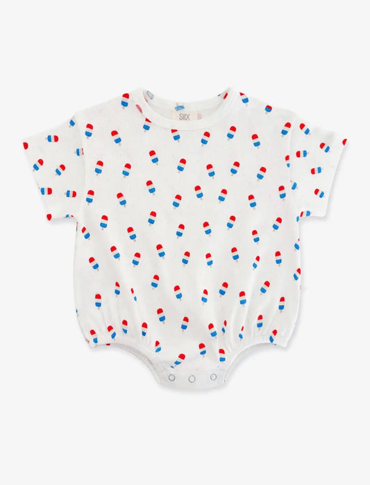 Popsicle Organic Pointelle TShirt Bubble