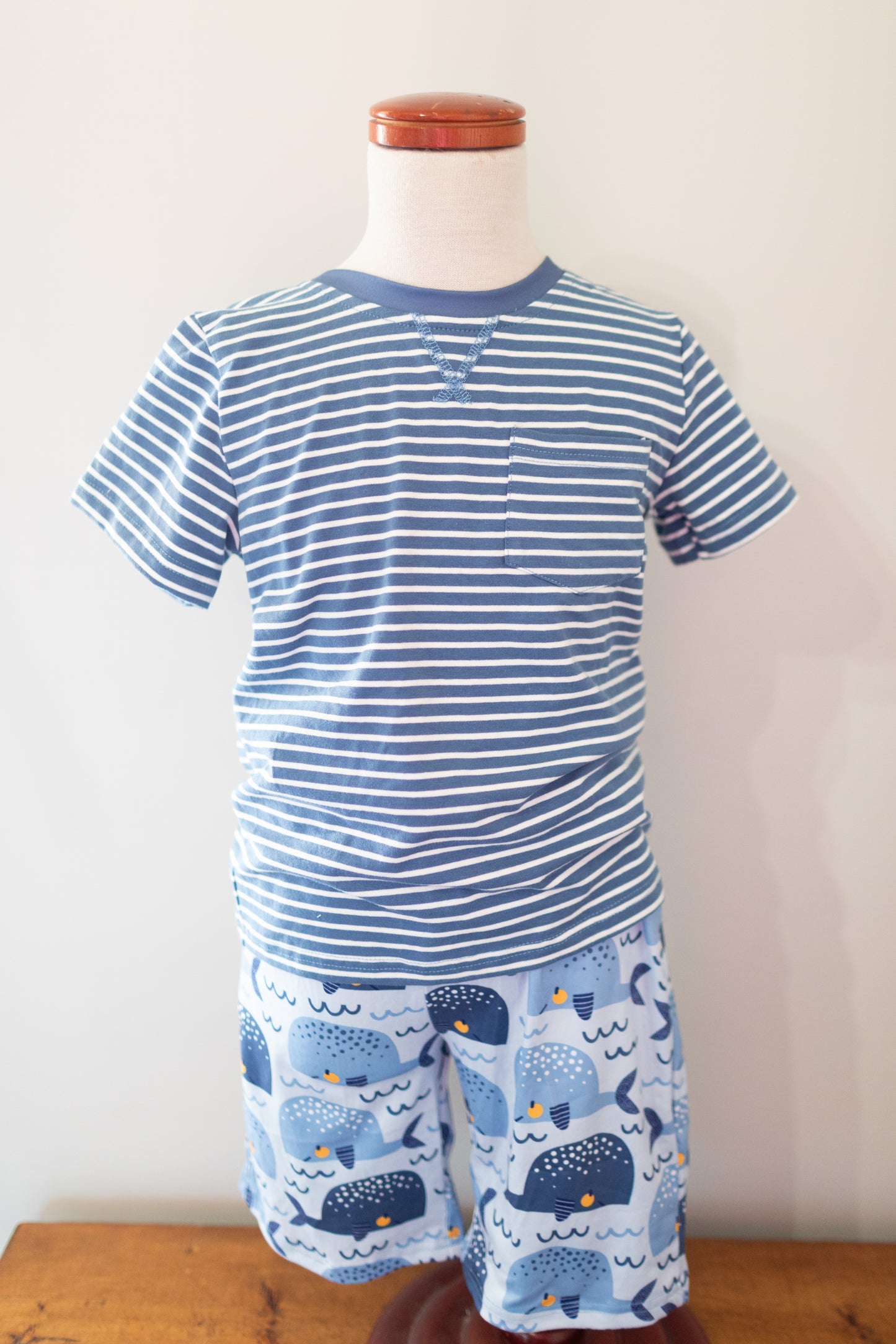 Whale Short Set