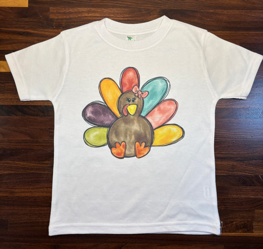 Watercolor Turkey Sublimation TShirt