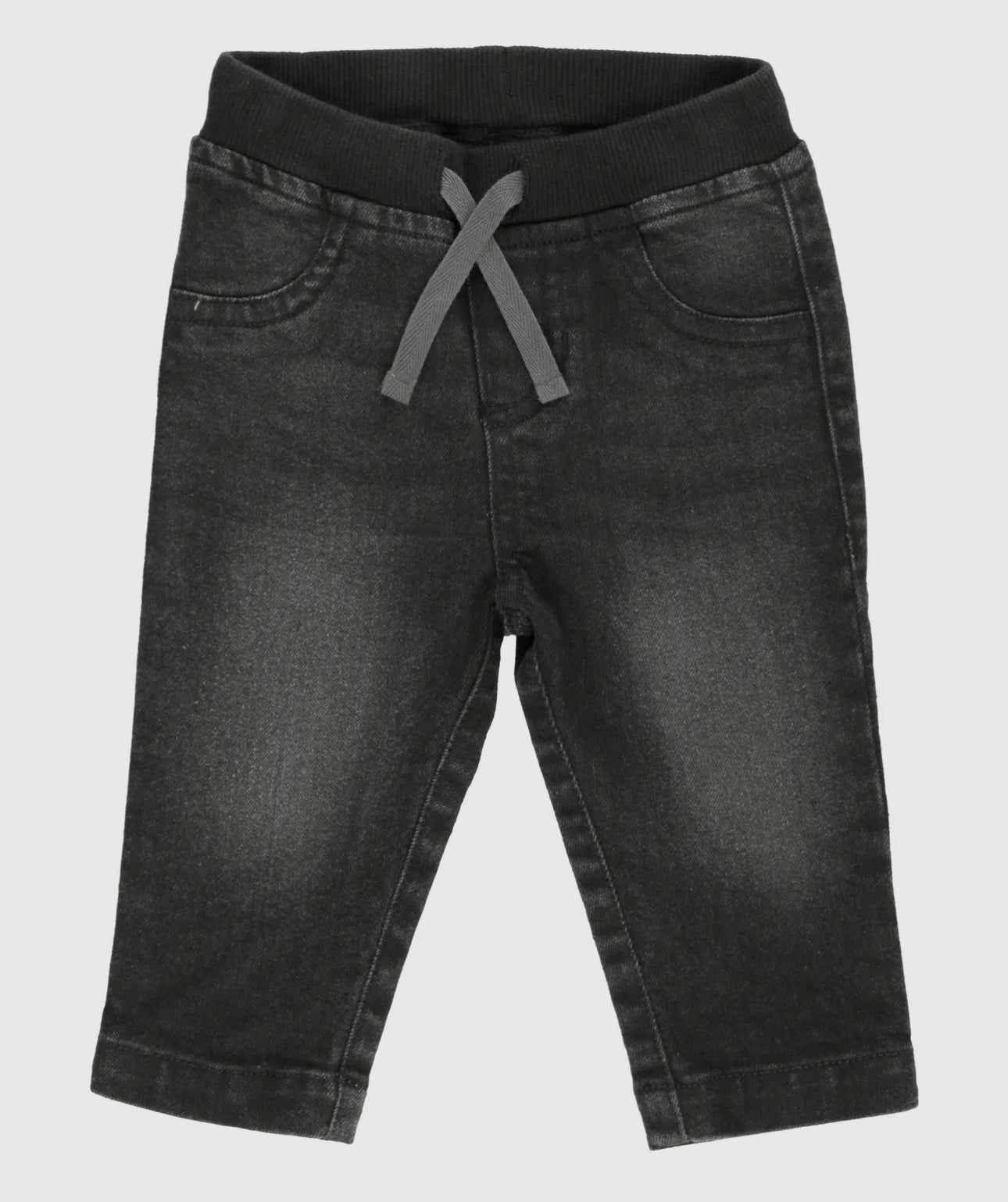 Rugged Butts Black Wash Pull On Denim Jeans