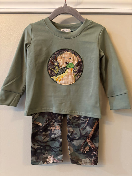 Camouflage Dog Hunting Set