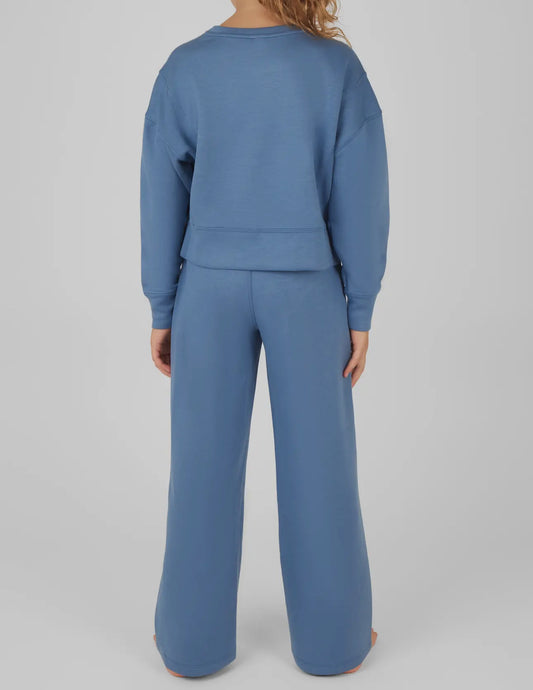 Everyday Scuba Side Split Pullover Girls Pant Set