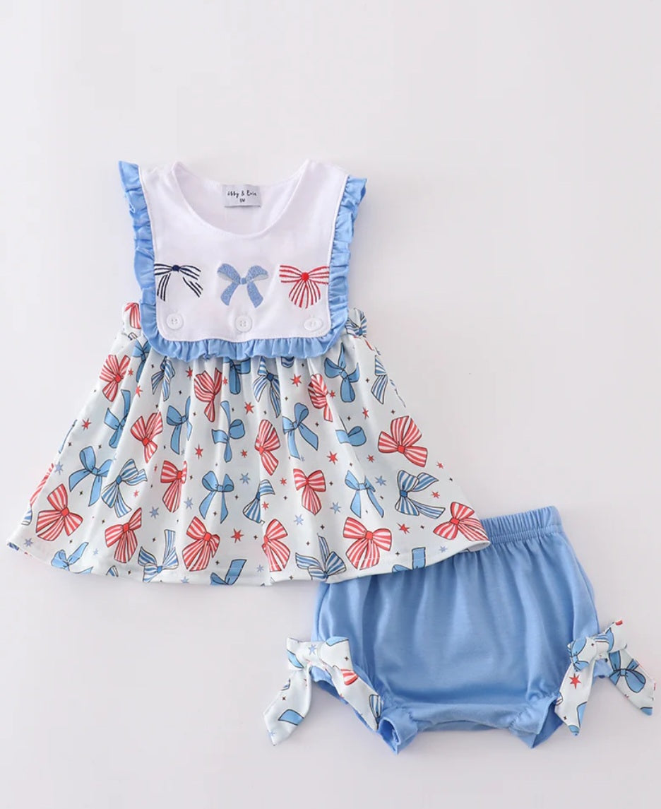 Stars, Stripes, and Sweet Bows Set