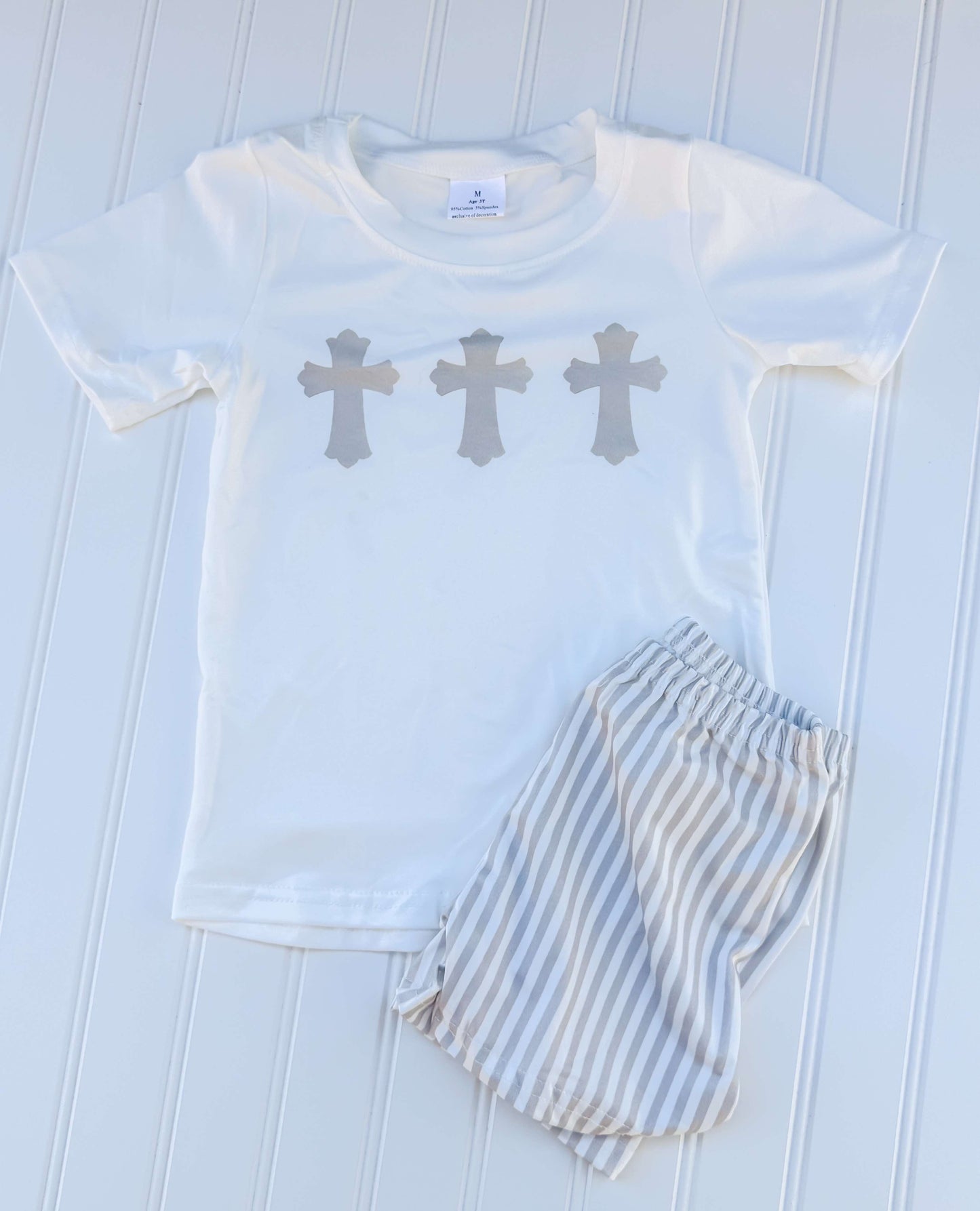 Striped Cross Set
